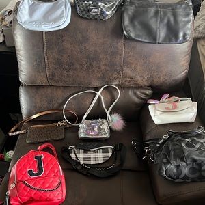 Lot of 9 Bags Various Brands Good Condition $65 OBO